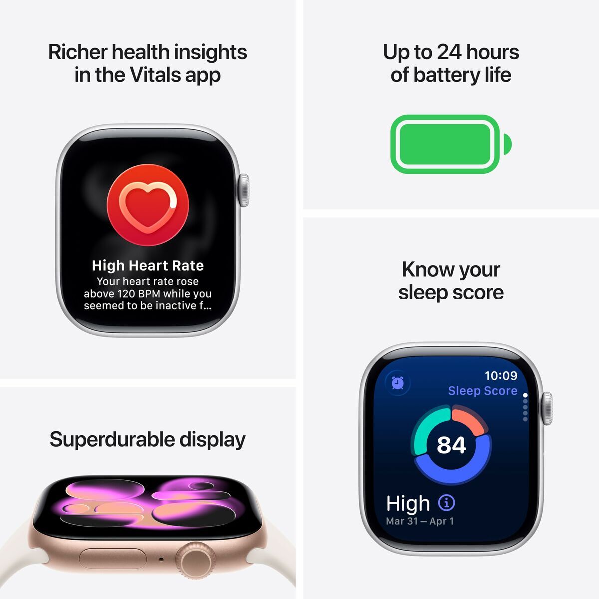 Smartwatch Apple MFCA4ZR/A Grey 1,96" 46 mm-5