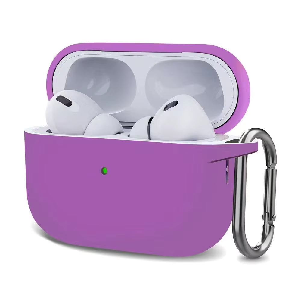 For Airpods Pro2 Case Silicone Earphone Cover for Airpods Pro 2 2Nd Generation Cases Headphone Coque Protective Sleeve with Hook