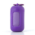 NNEDSZ Purple Quick Dry Cooling Towel Set (2 Pack) - Microfiber Sport Towels with Silicone Cases & Carabiners