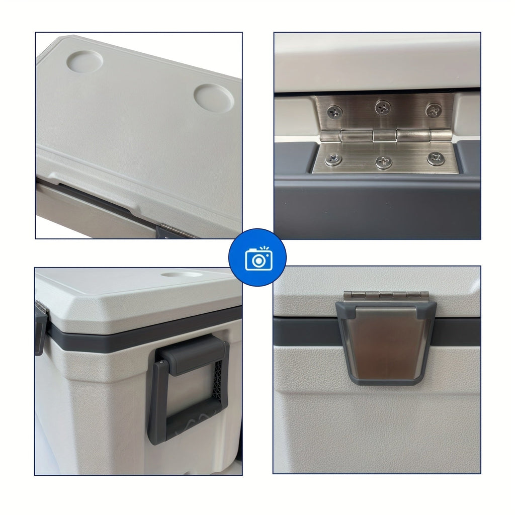 48 Quart Portable Camping Cooler Box